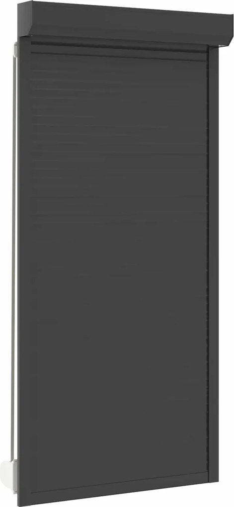 vidaXL Obturator rulant Antracit 100 x 210 cm Aluminiu și Poliuretan