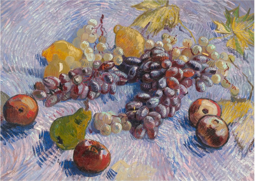 Tablou - Vincent van Gogh, Grapes, Lemons, Pears, and Apples, reproducere (70x50 cm)