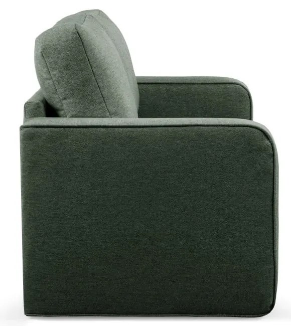 Canapea verde extensibilă 160 cm Come – Bobochic Paris