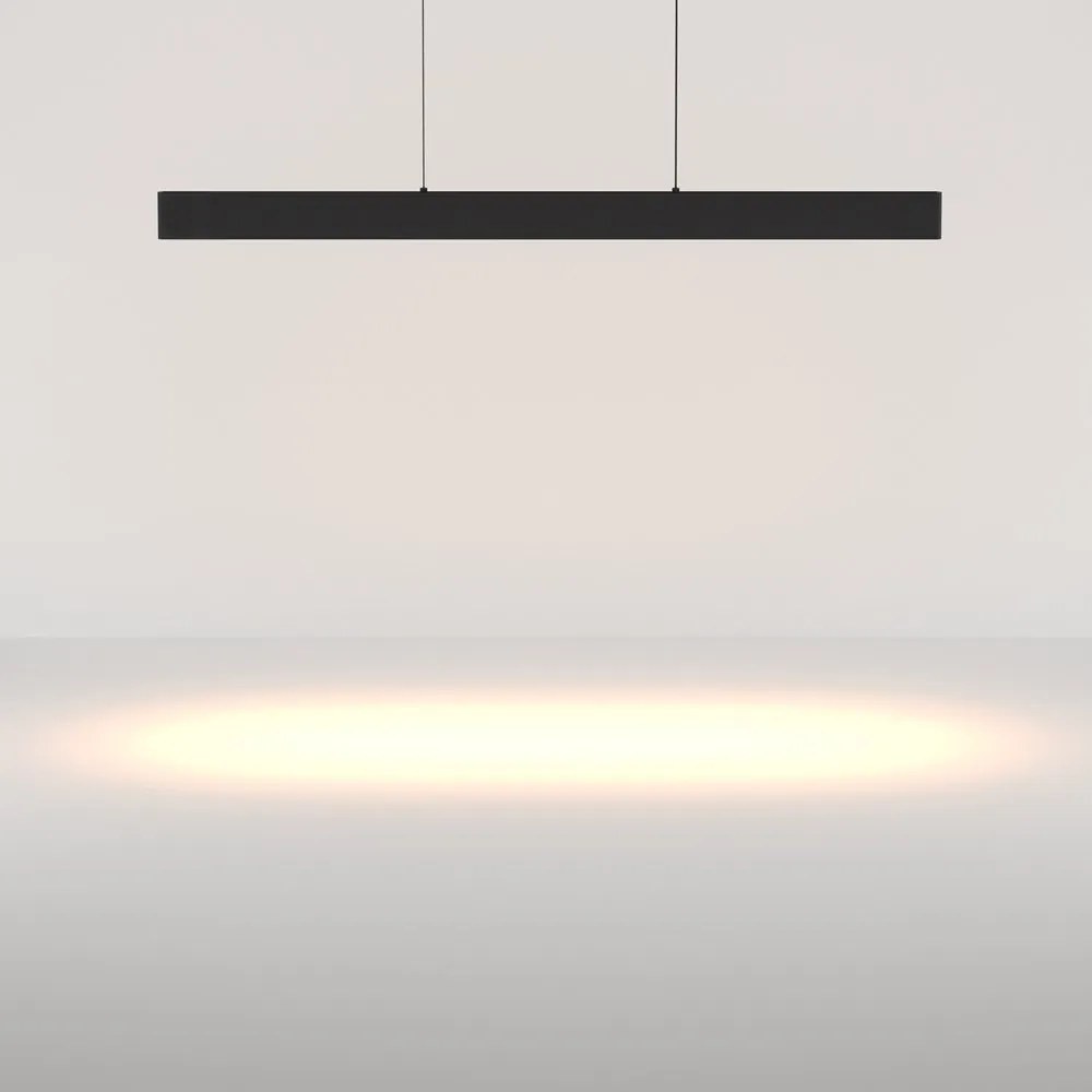 Lustra LED ajustabila stil liniar minimalist Ephoria negru