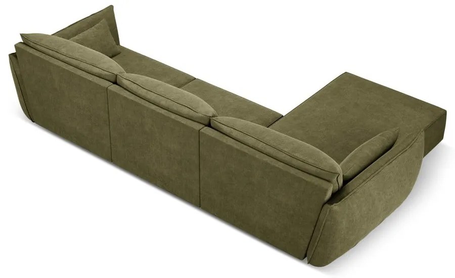Colțar verde (pe partea stângă) Vanda – Mazzini Sofas