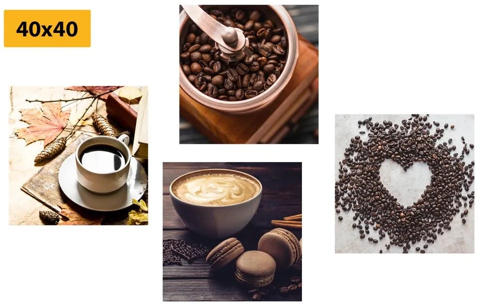 Set tablouri farmec de cafea