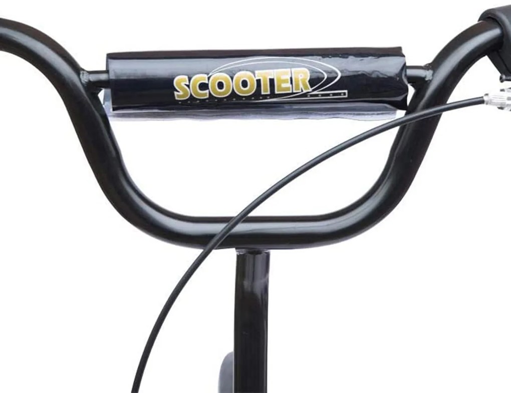 HOMCOM Monopatin cu 2 Roți pentru Copii 5-12 Ani cu Frână Posterioră și Ghidon Reglabil, Monopatin din Oțel și Plastic, 120x52x80-88 cm, Albastru | Aosom Romania