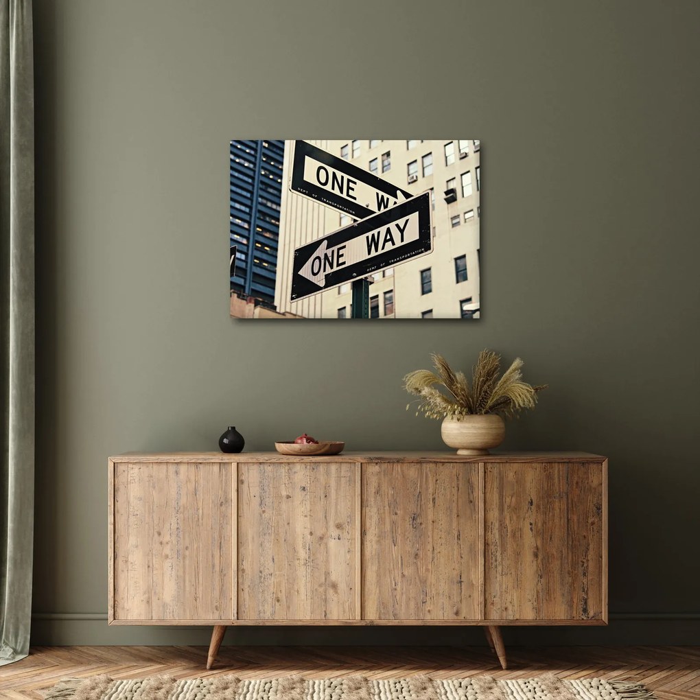 Tablou - New York ONE WAY (70x50 cm)