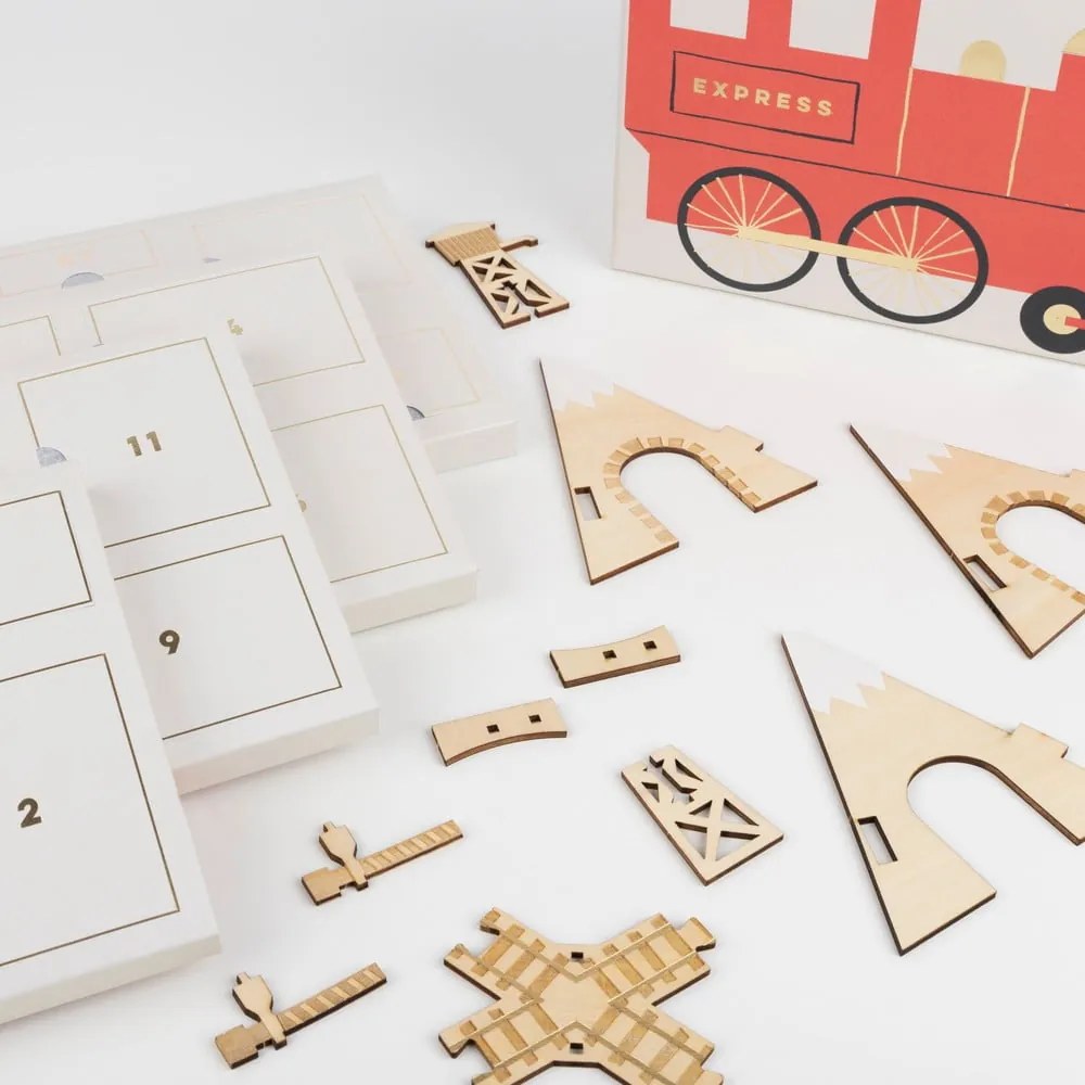 Calendar de Advent Railway Train - Meri Meri