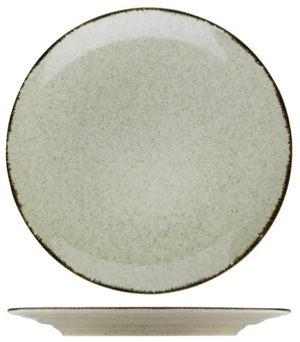 Set de veselă, 24 piese, bej/porțelan