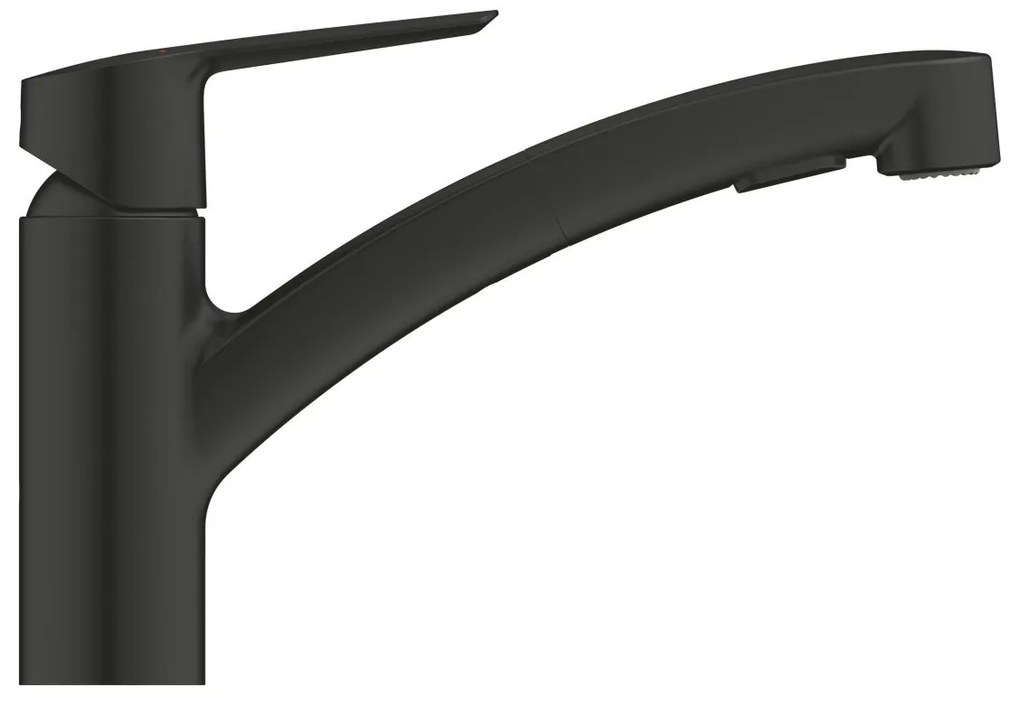 Grohe Start baterie bucatarie pe picior negru 305312431