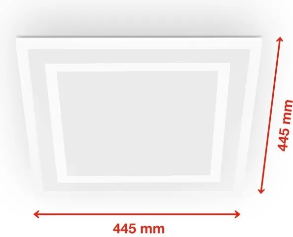 Telefunken 318806TF - LED RGBW plafonieră dimabilă LED/24W/230V cu DO