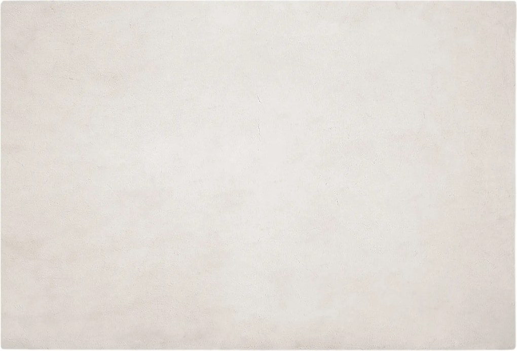 vidaXL Covor din de iepure sintetic antiderapant Olite Bej Poliester