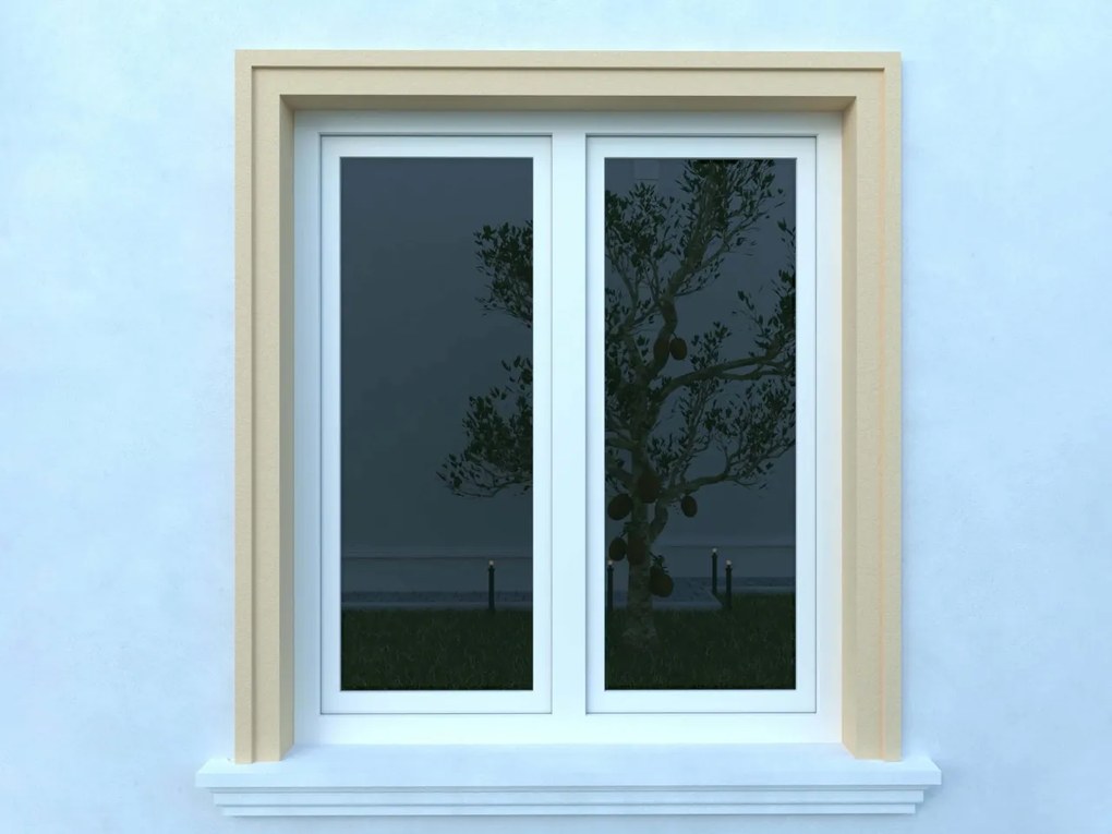 Ancadrament fereastra exterior FP111 dimensiuni 125x35x2000mm