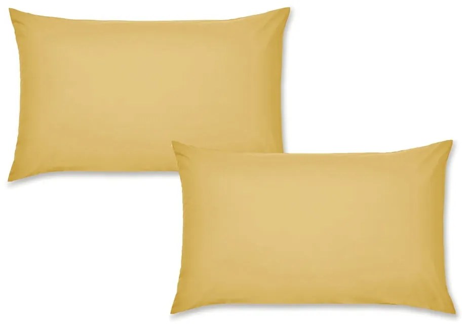 Fețe de pernă 2 buc. din bumbac percale 75x50 cm Easy Iron Percale – Catherine Lansfield