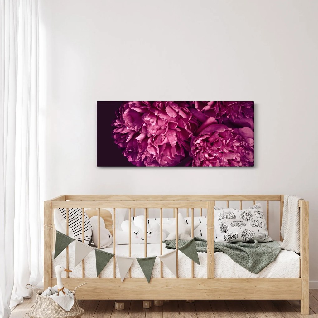 Tablou - Floarea bujorului (120x50 cm)