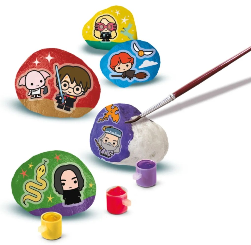 Harry Potter - Set creativ copii - picteaza pietre