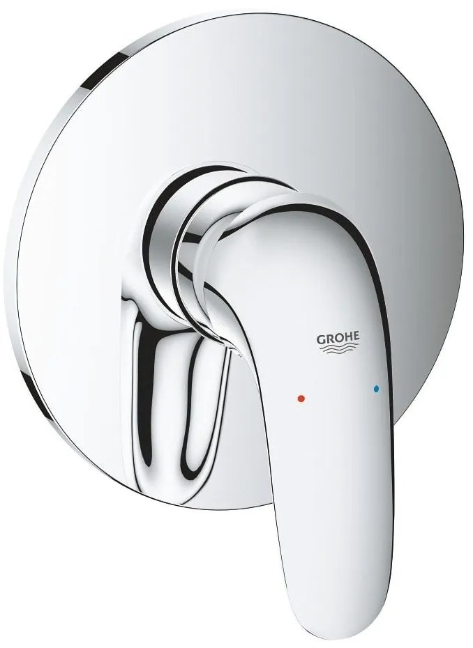 Grohe Eurostyle Baterie dus monocomanda incastrata, maner plin, crom