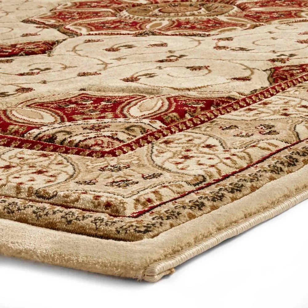 Covor tip traversă roșu/bej 67x240 cm Heritage – Think Rugs