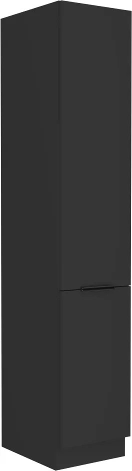 Dulap înalt, negru, SIBER 40 DK-210 2F