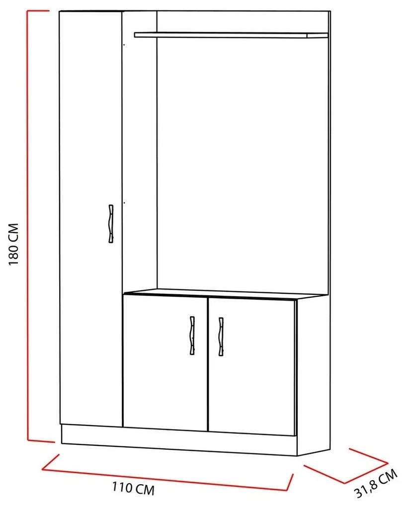 Set de hol Naturel White