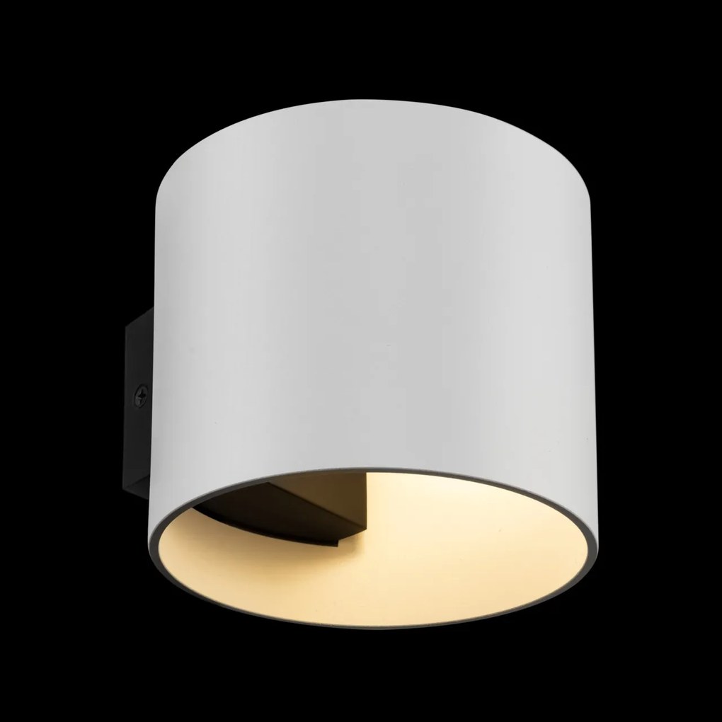 Aplica de perete design tehnic Rond alb MYC066WL-01W