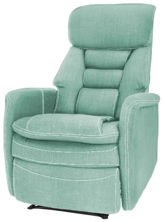 Fotoliu pentru relaxare, material textil mentol, KOMFY