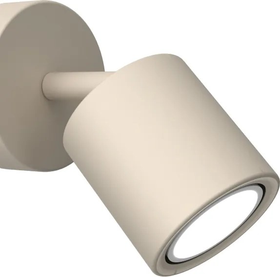Aplica spot de perete DEMIA 1xGU10/8W/230V bej