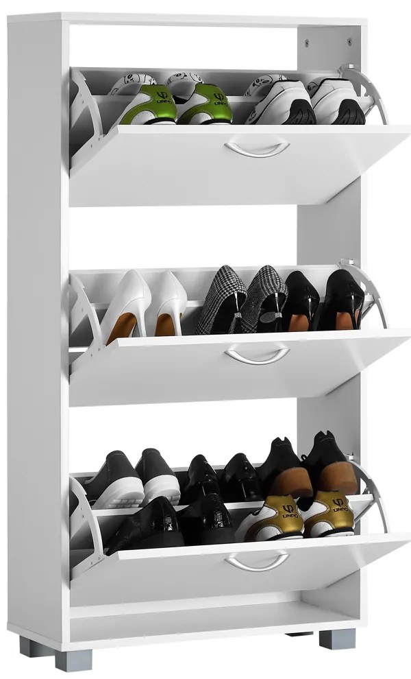 Deuba Dulap pantofi 115x60x24 cm - alb