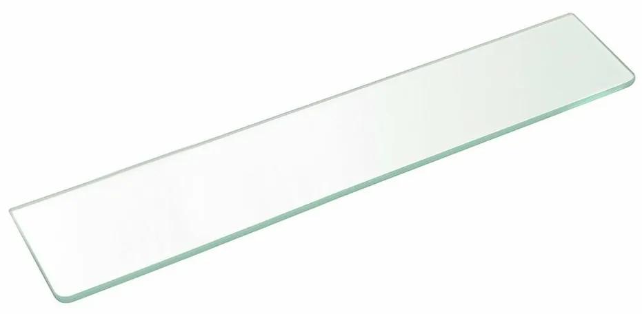 Raft SAPHO 23484, 80 x 10 x 0,8 cm, sticlătransparentă