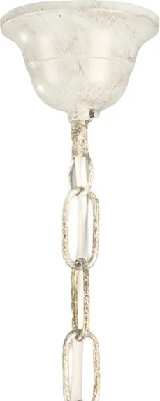 ONLI - Candelabru pe lanț BOTTE 8xE14/6W/230V alb