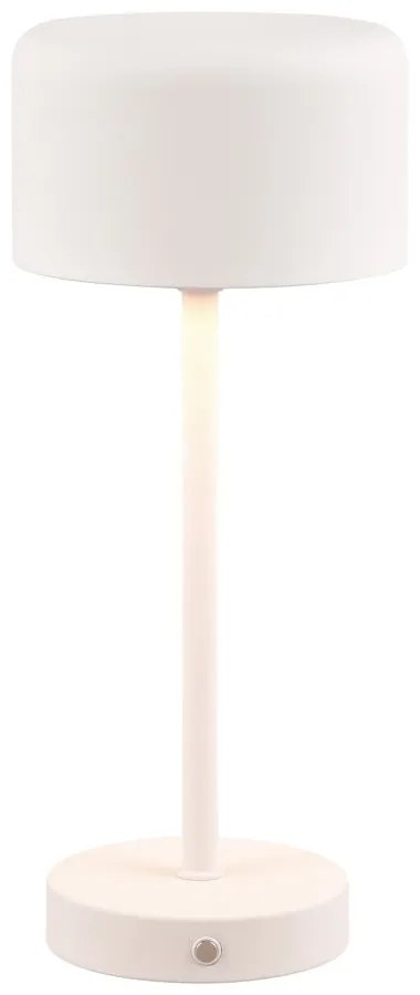 Veioză albă LED cu intensitate reglabilă (înălțime 30 cm) Jeff – Reality