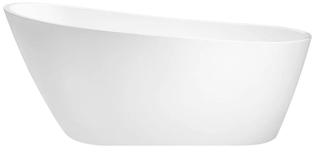 Besco Melody cadă freestanding 150x80 cm ovală alb #WAS-150-MZL