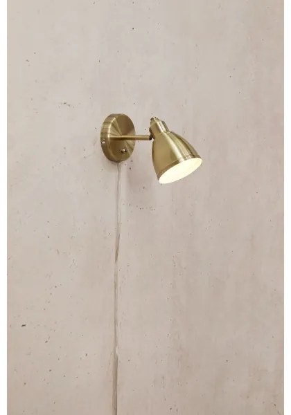 Lampă de perete Markslöjd 108714 STORY 1xE14/40W/230V alamă