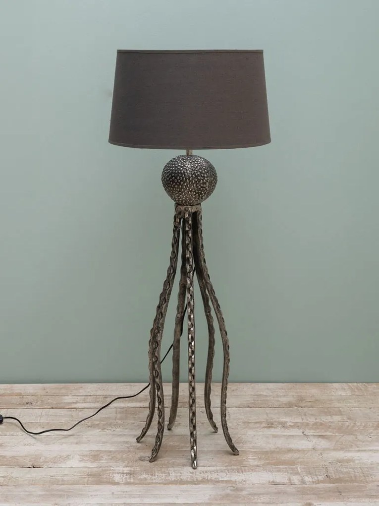 Lampadar cu abajur din in, Octopus