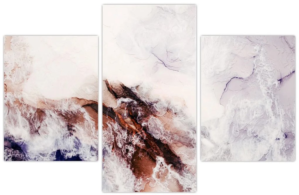 Tablou - Marmură violet N⁰1 (90x60 cm)