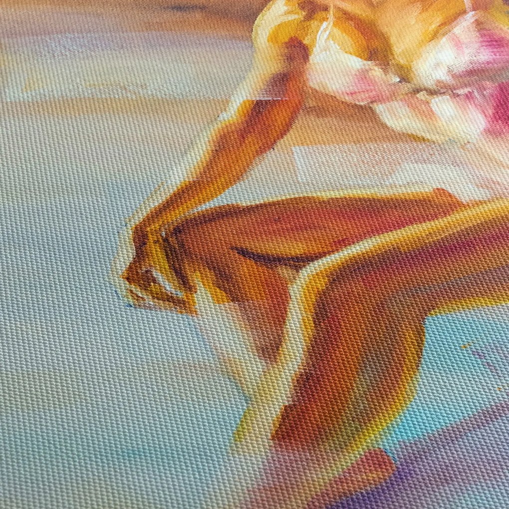 Tablou - Dansatori (120x50 cm)
