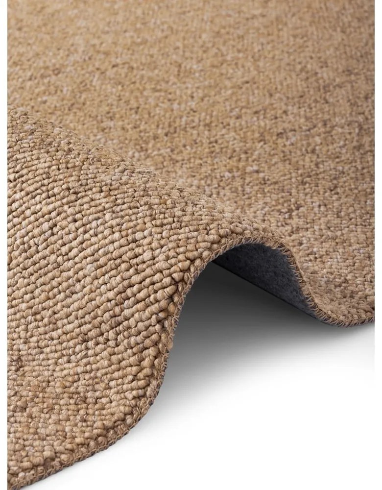 Covor tip traversă maro deschis lavabil 80x240 cm Rocco Caramel – Elle Decoration