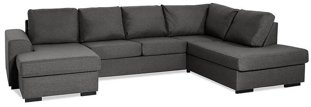 Colțar Scandinavian Choice 664Gri, 330x215x85cm, Picioare: Lemn