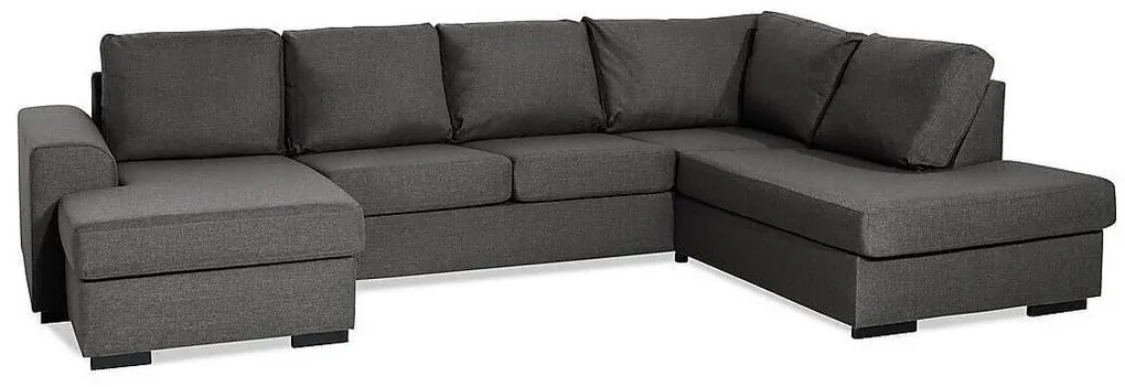 Colțar Scandinavian Choice 664Gri, 330x215x85cm, Picioare: Lemn