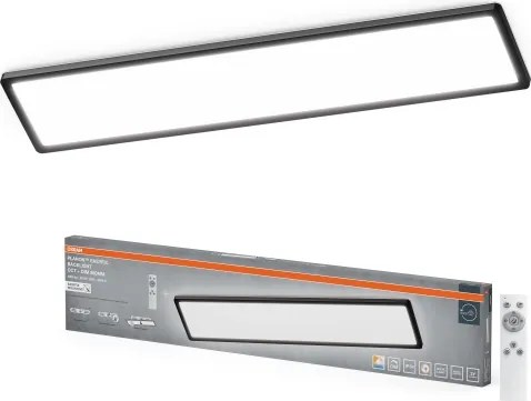 Osram - Plafonieră LED dimerizabilă PLANON EASYFIX LED/30W/230V IP54 neagră + telecomandă