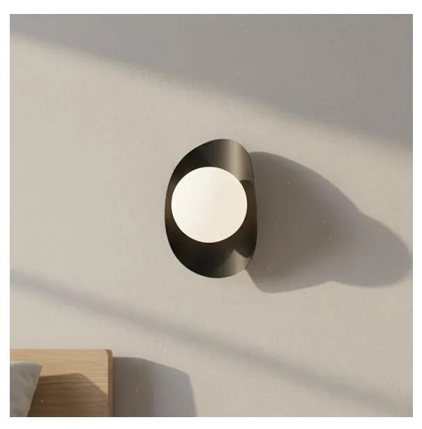 Aplica de perete FIERO 1xG9/8W/230V neagră