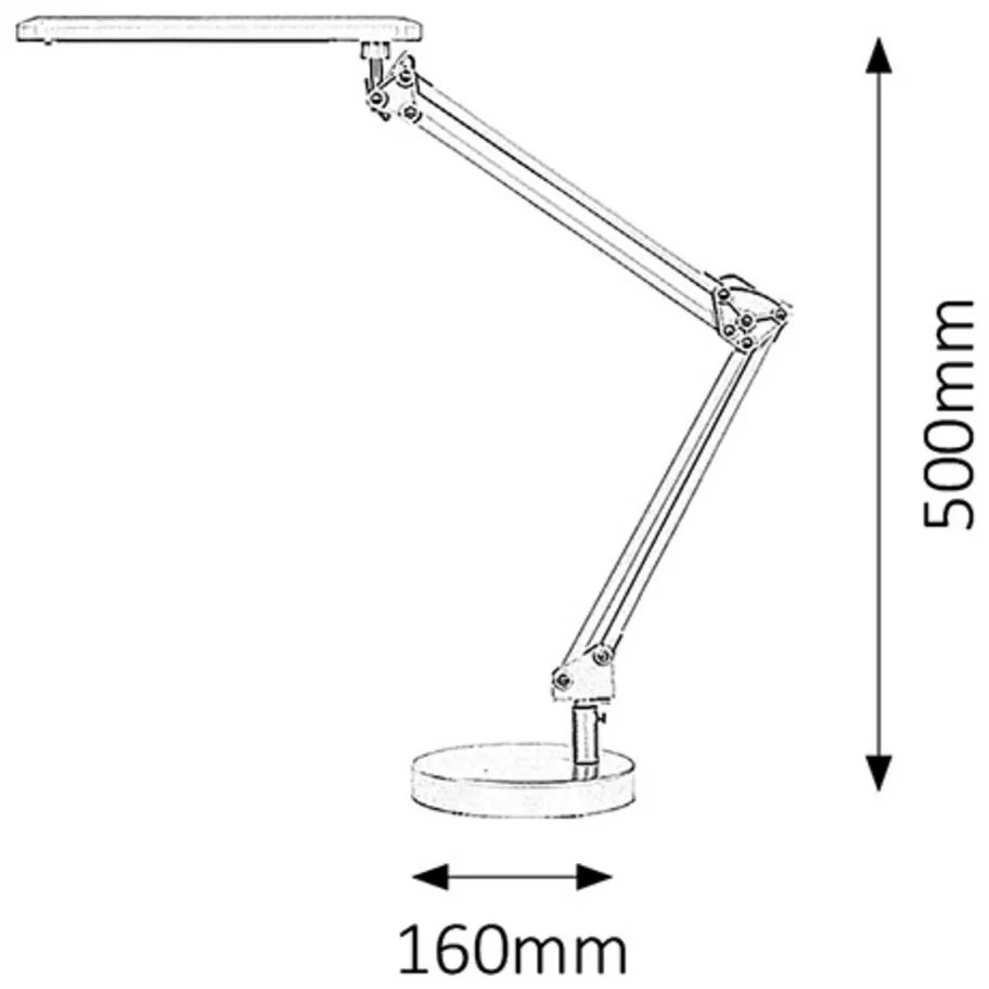 Veioză LED Rabalux 4408 Colin, negru