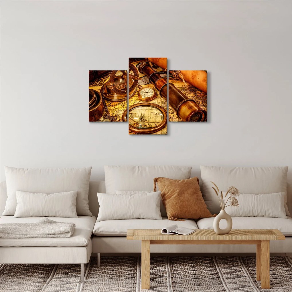 Tablou - uneltele itorice ale marinarior (90x60 cm)