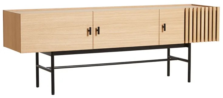 Comodă "Array", 150 x 53 cm, 2 variante - Woud Variantă: stejar, deschis la culoare