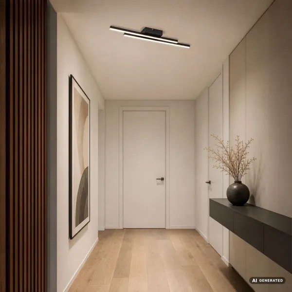Rabalux 71527 - Plafonieră LED LIRIEN LED/12W/230V 3000K neagră