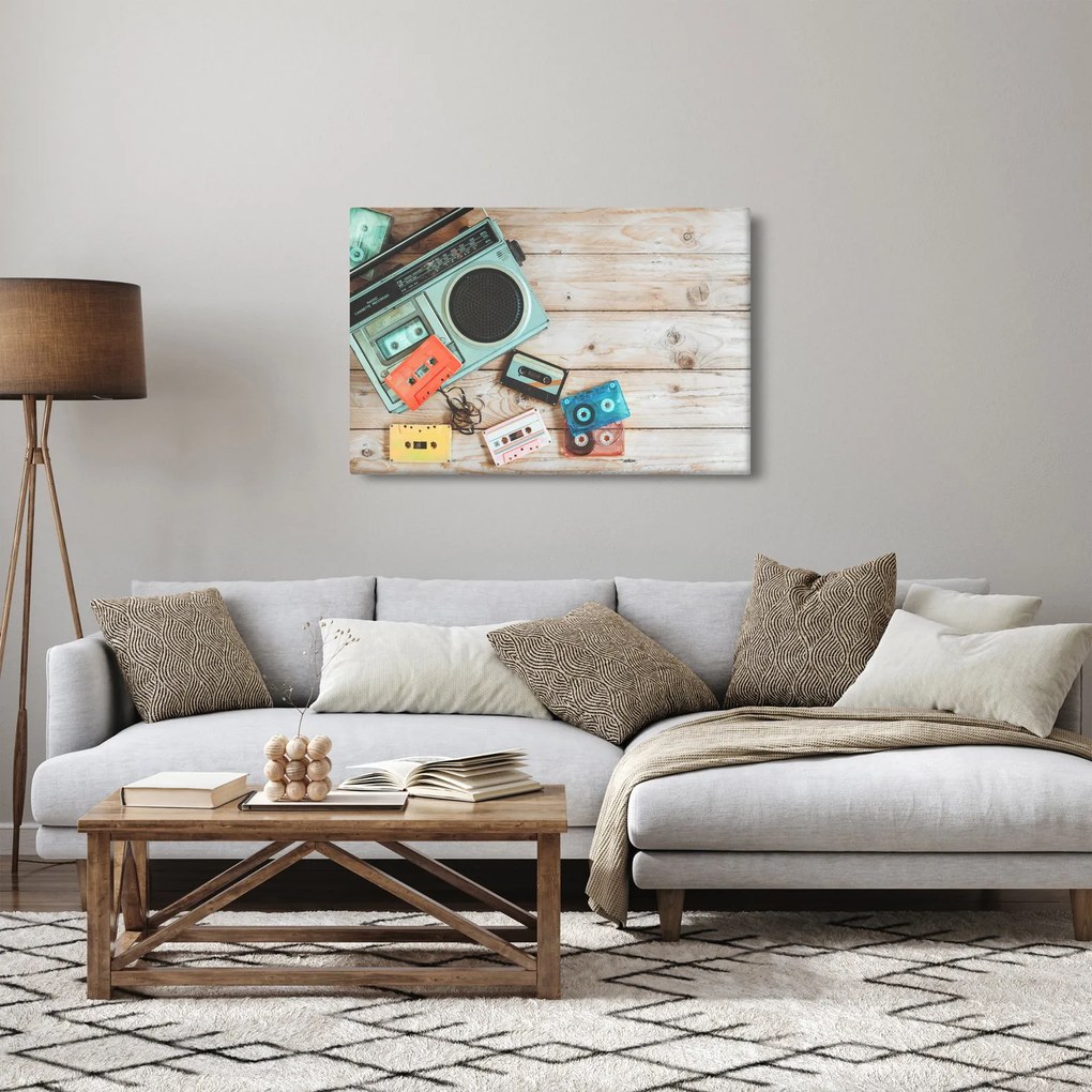 Tablou - Radio retro (90x60 cm)