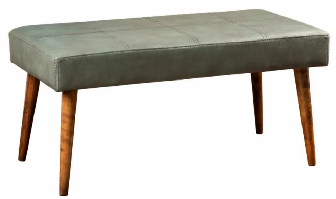 Taburet Fag, Piele Artificiala, Verde