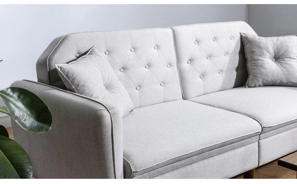 Canapea extensibila cu 3 Locuri Weghorst, 202 x 83 x 82 cm