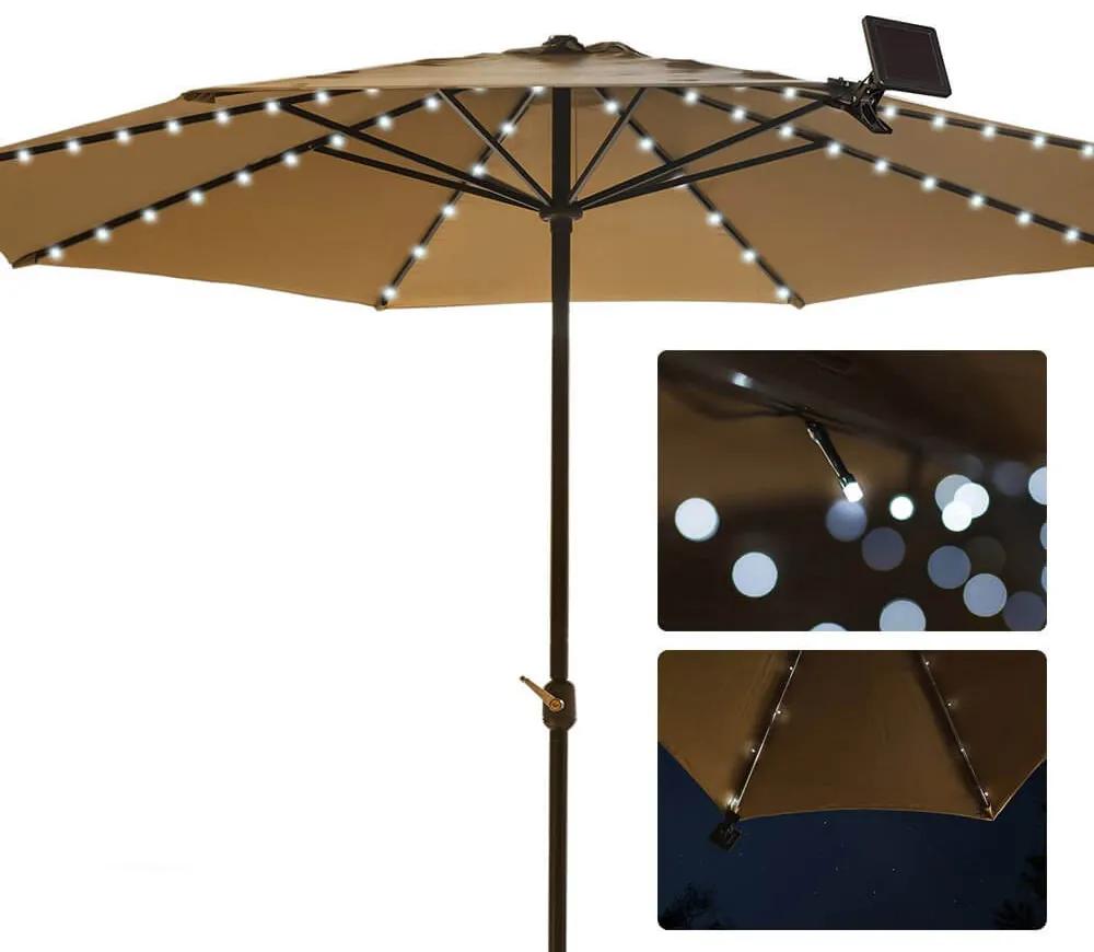 Ghirlanda decor pentru umbrela de gradina