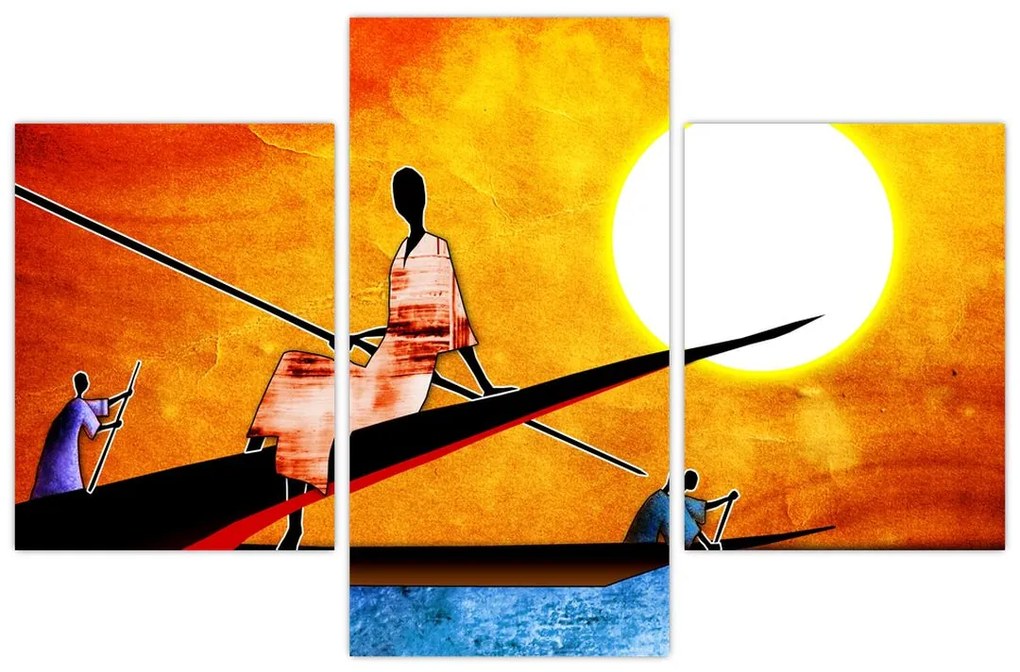 Tablou picturii epochale străveche (90x60 cm)