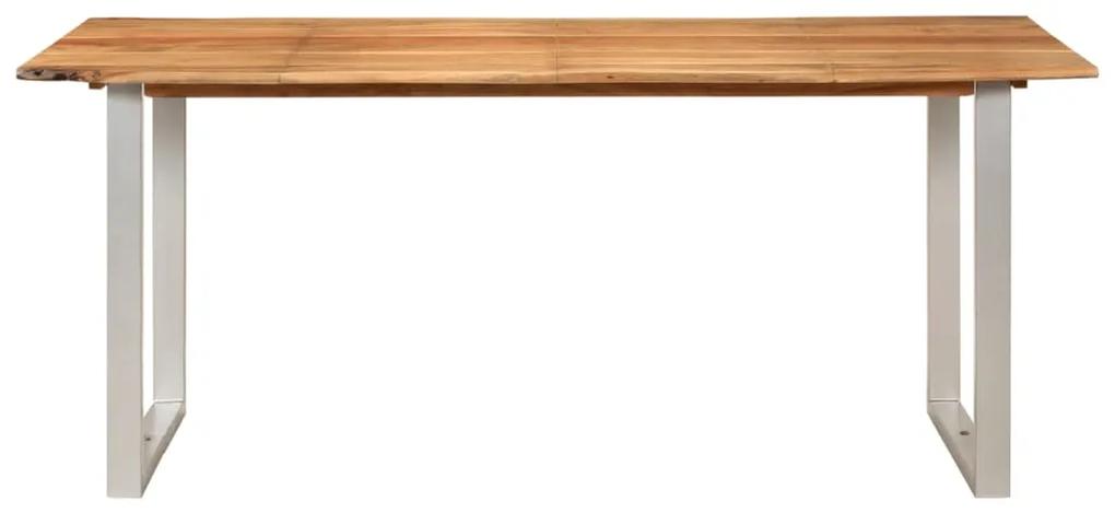 286476 vidaXL Masă de bucătărie, 180 x 90 x 76 cm, lemn masiv de acacia