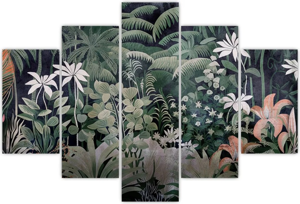 Tablou - Model de junglă pictat (150x105 cm)