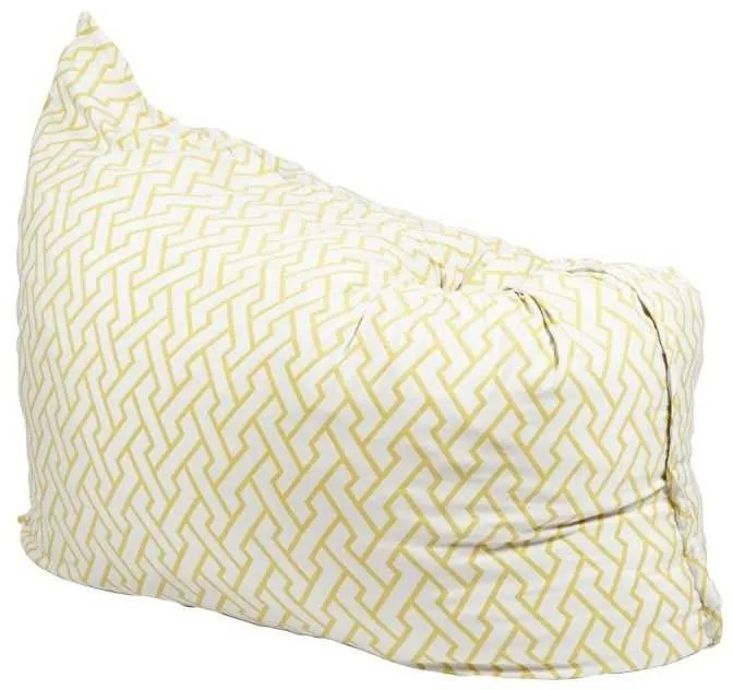 Fotoliu tip Perna Magic Pillow XXL, Material Textil - Zappity Yellow